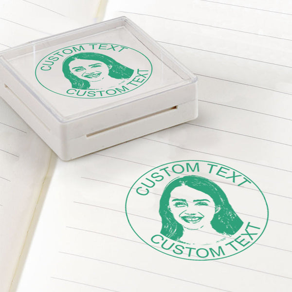 Personalised Face Stamp Custom Portrait Stamps Gifts for Him and