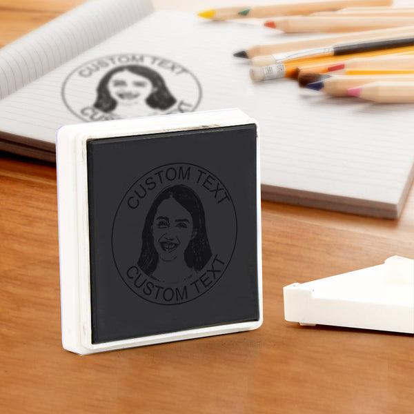 Personalised Face Stamp Custom Portrait Stamps Gifts for Him and